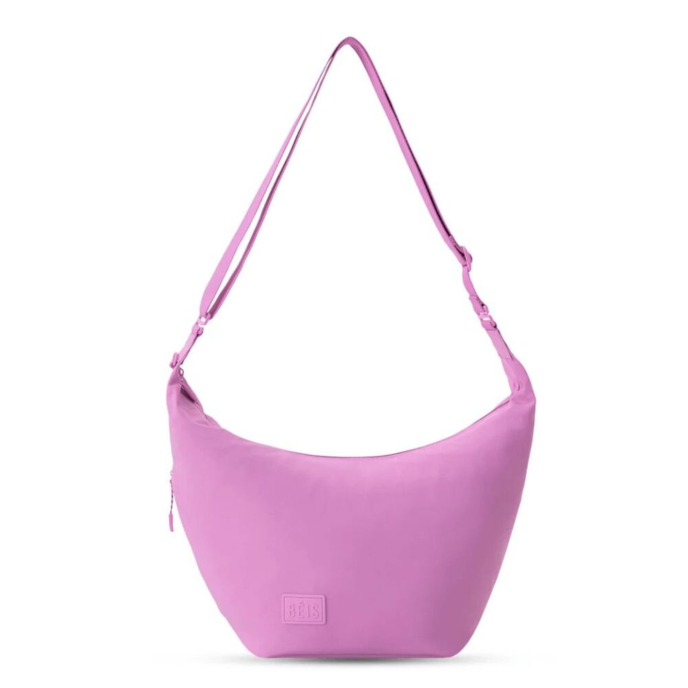 NWT Beis The Crescent Catchall Bag in Berry